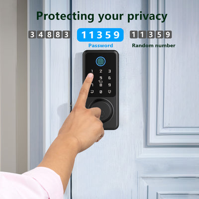 Smart Door Lock 5-in-1 Keyless Entry Door Lock