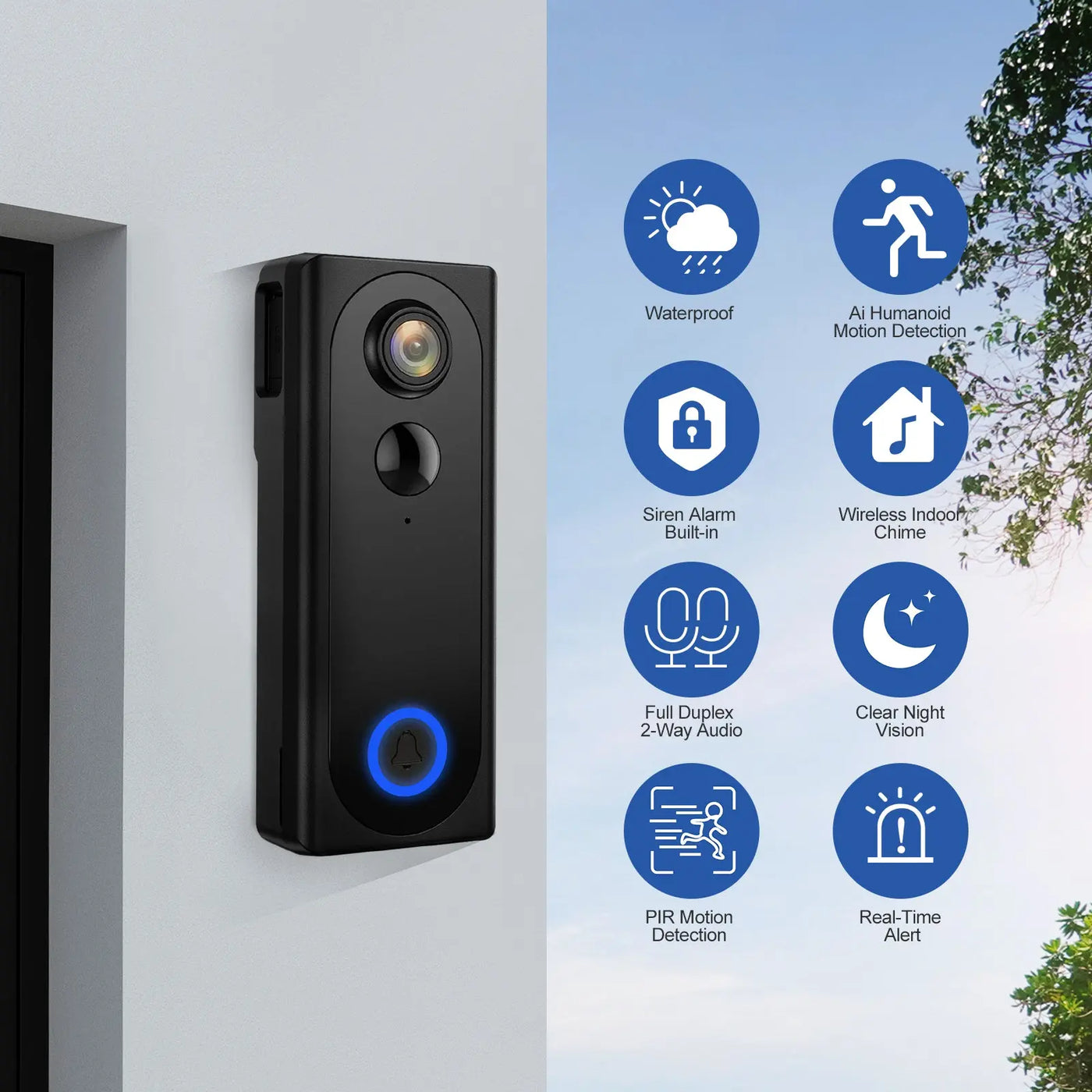 Video Doorbell with Chime