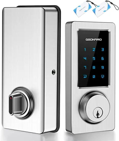 GEONFINO G5 Keyless Entry Door Lock with Bluetooth & App - Geonfino